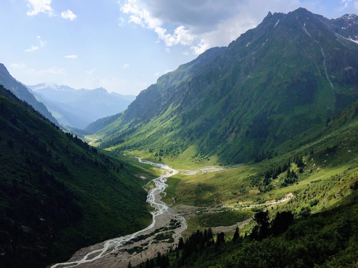 Swiss Alps, a great view to make inner change happen